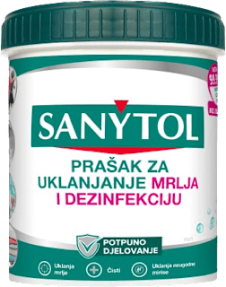 Dezinfekcijsko sredstvo za uklanjanje mrlja u prahu SANYTOL