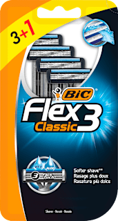Pánsky jednorazový holiaci strojček Flex3 Classic BIC