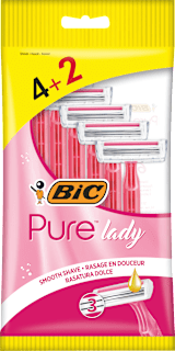 Pure3 lady pink ženski brijač  BIC
