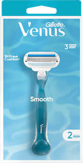 Dámsky holiaci strojček Smooth + 2 náhradné hlavice Gillette Venus