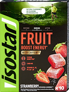 Energie Gummidrops Fruit Boost Energy Erdbeere isostar