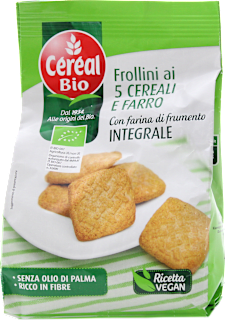Frollini ai 5 cereali e farro  Céréal Bio