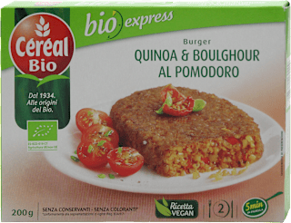 Burger quinoa & boulghour al pomodoro BIO Céréal Bio