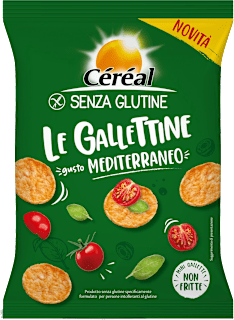 Gallettine gusto mediterraneo senza glutine  Céréal Senza Glutine