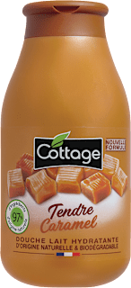 Gel de duș cu lapte și caramel Cottage