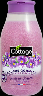 Scrub de duș cu violete Cottage