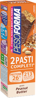 Barrette 2 pasti completi Peanut Butter PESOFORMA