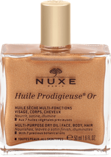 Multifunkčný suchý olej s trblietkami Huile Prodigieuse Or NUXE