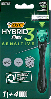 Hybrid Flex3 Sensitive drška + 4 dopune BIC