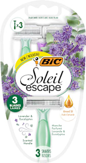 Soleil escape ženski brijači - Lavander & Eucalyptus BIC