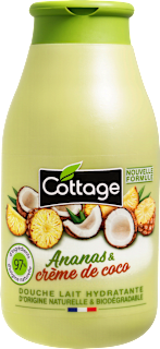 Душ гел за тяло Pineapple & Coconut cream Cottage