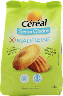 Madeleine Céréal Senza Glutine