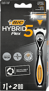 Flex5 Hybrid brijač drška + 2 dopune BIC
