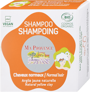 Organski trdi šampon z rumeno glino za normalne lase MA Provence
