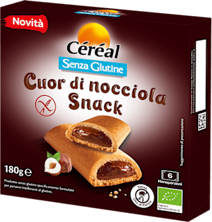 Snack cuor di nocciola Céréal Senza Glutine