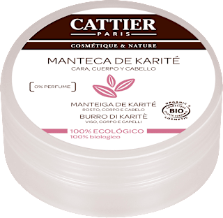 Burro di karité viso corpo e capelli CATTIER