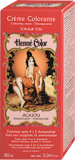 Kremna barvna kana v mahagoni odtenku Henné Color