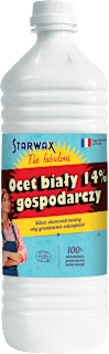 Ocet biały 14% gospodarczy The fabulous STARWAX