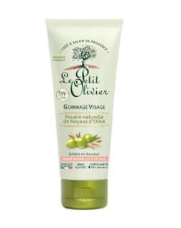 Exfoliant pentru față cu pudra din samburi de măsline Le Petit Olivier