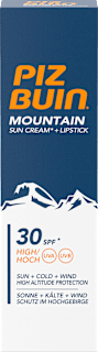 Sonnencreme + Lippenpflege Kombi Mountain LSF 30 PIZ BUIN