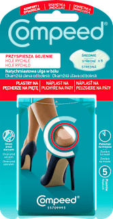 náplast na puchýře na paty Compeed