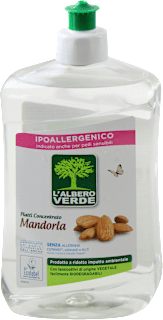 Detersivo concentrato per piatti alla mandorla L'ALBERO VERDE