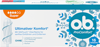 Tampons ProComfort Super o.b.