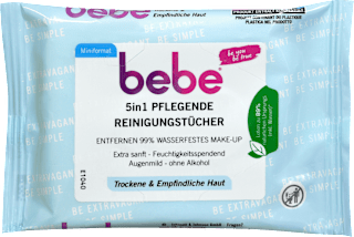 Reinigungstücher 5in1 Pflegend Reisegröße bebe