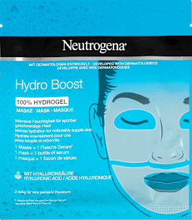 Hydro Boost Hydrogel Maske für intensive Feuchtigkeit Neutrogena
