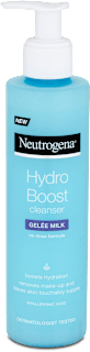 Hydro Boost pleťové odličovací mléko Neutrogena