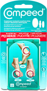 náplast na puchýře mix Compeed