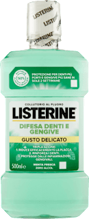 Collutorio denti e gengive gusto delicato LISTERINE