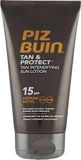 Lozione solare Tan & Protect SPF15 PIZ BUIN