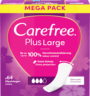 Slipeinlagen Plus Large Megapack Carefree