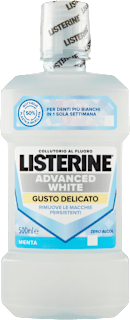 Collutorio Advanced White gusto delicato LISTERINE