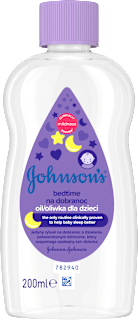 Oliwka dla dzieci na dobranoc Bedtime  Johnson's baby