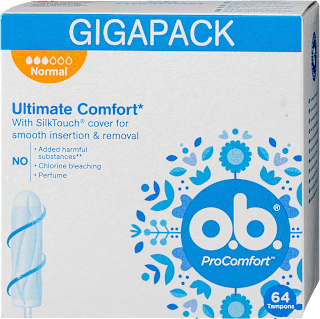 Tampon ProComfort, Normal, XXL kiszerelés O.B.