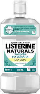 Вода за уста Naturals Защита на емайла LISTERINE