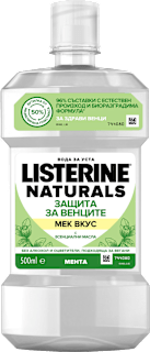 Вода за уста Naturals Защита на венците LISTERINE