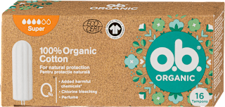 Organic tamponi super o.b.