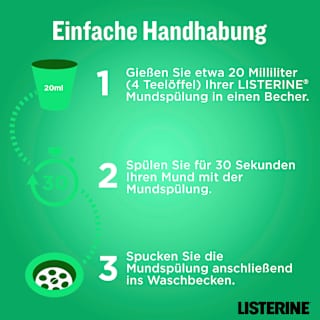 Mundspülung Total Care Zahnfleischschutz XXL Größe Listerine