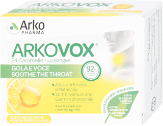 Caramelle per gola e voce Arkovox Arkopharma