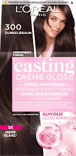Pflegende Intensivtönung - Nr. 300 Dunkelbraun L'ORÉAL PARiS CASTING Crème Gloss