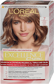 Farba do włosów 7 Blond L'ORÉAL PARiS EXCELLENCE Creme
