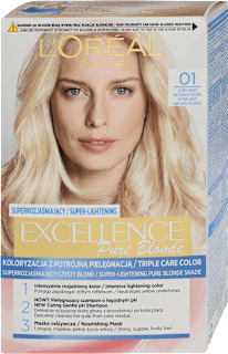 Farba do włosów 01 Superjasny Blond Naturalny L'ORÉAL PARiS EXCELLENCE Creme