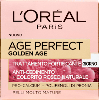 Trattamento fortificante giorno anti-cedimento + colorito roseo naturale Age Perfect Golden Age L'ORÉAL PARiS