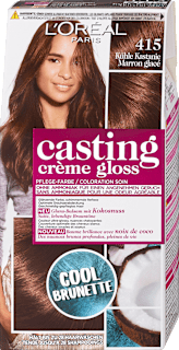 Pflege-Farbe - Nr. 415 Kühle Kastanie L'ORÉAL PARiS CASTING Crème Gloss