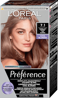 Боя за коса - Nr. 7.1 Ash Blonde L'ORÉAL PARiS PRÉFÉRENCE