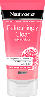 Refreshingly Clear gel-scrub facial  Neutrogena