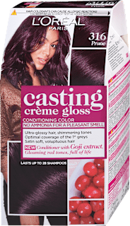 Боя за коса без амоняк, Nr.316 Prune L'ORÉAL PARiS CASTING Crème Gloss